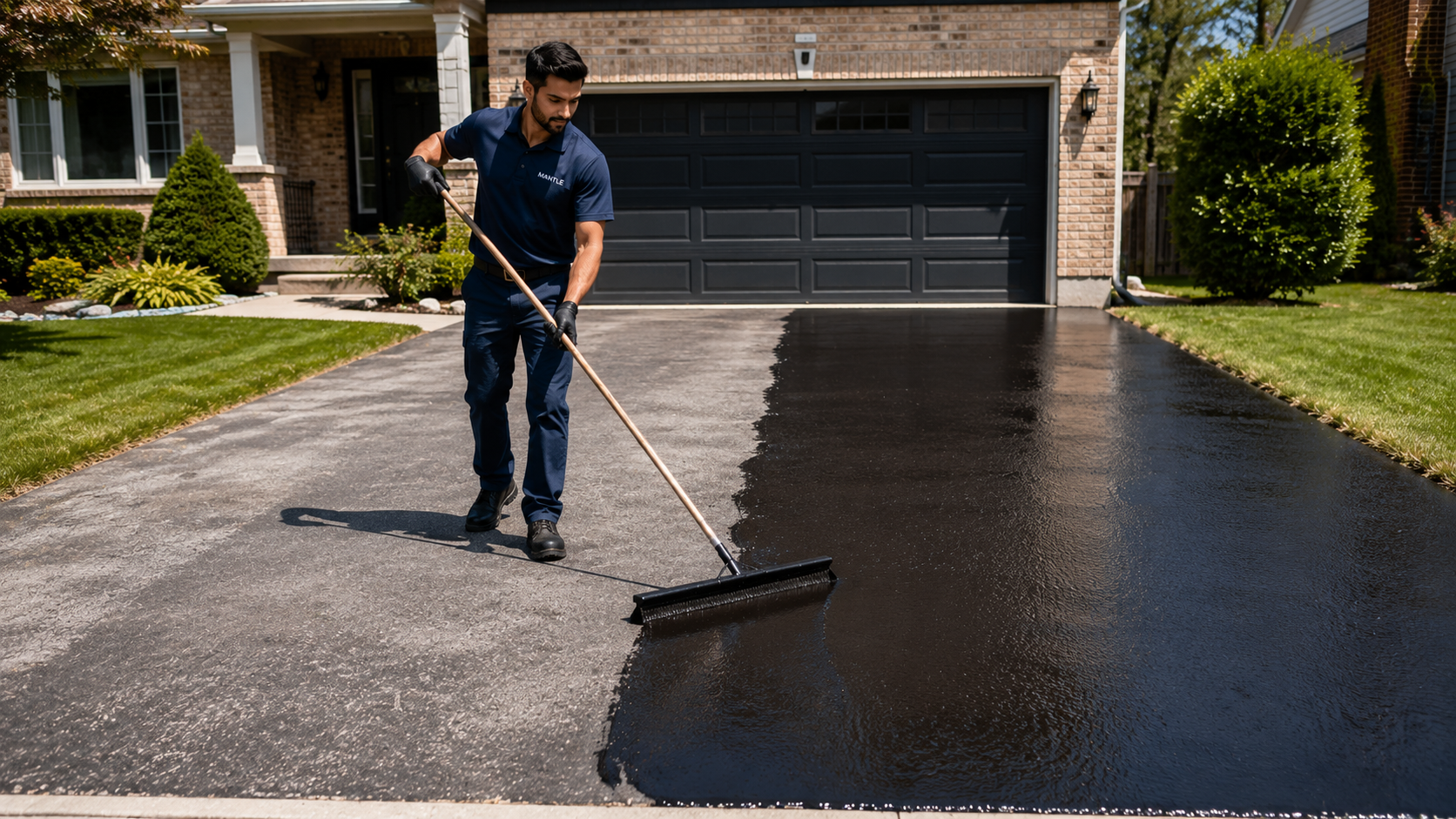 Professional driveway sealing in Toronto